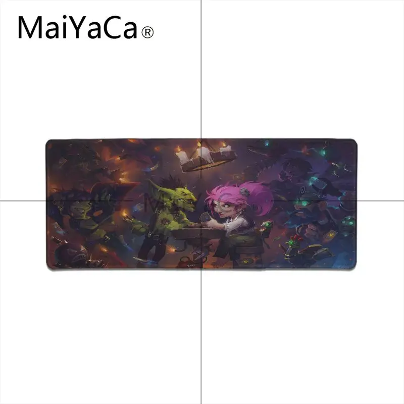 Игровой коврик для мыши MaiYaCa ноутбука Hearthstone с простым дизайном аниме мультяшным