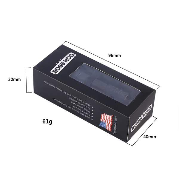 Оригинальный испаритель Athena BOSS RDA sub ohm сменная катушка сделай сам огромный пар