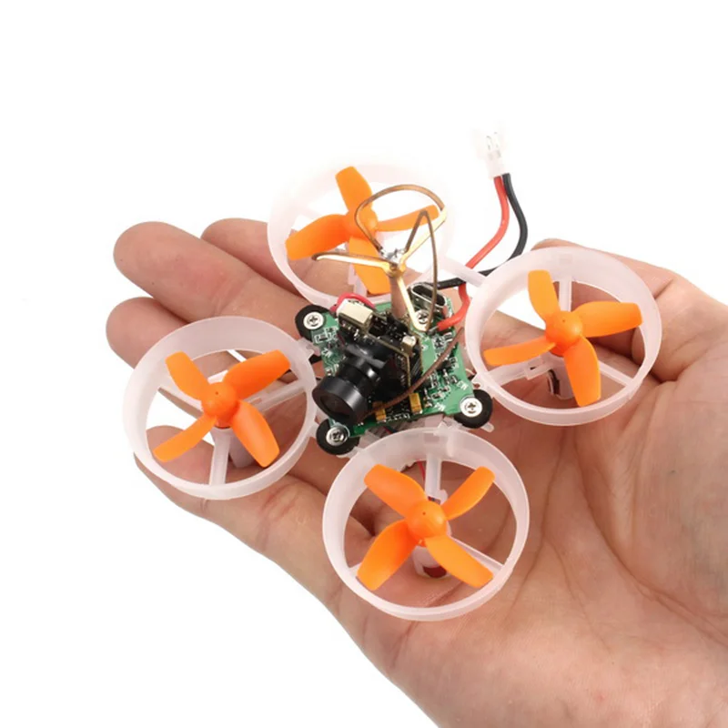 Eachine E010S 65 мм микро FPV гоночный Квадрокоптер Дрон ж/800TVL CMOS на основе F3 щетка Контроллер полета для DSM/FLYSKY/Frsky BNF