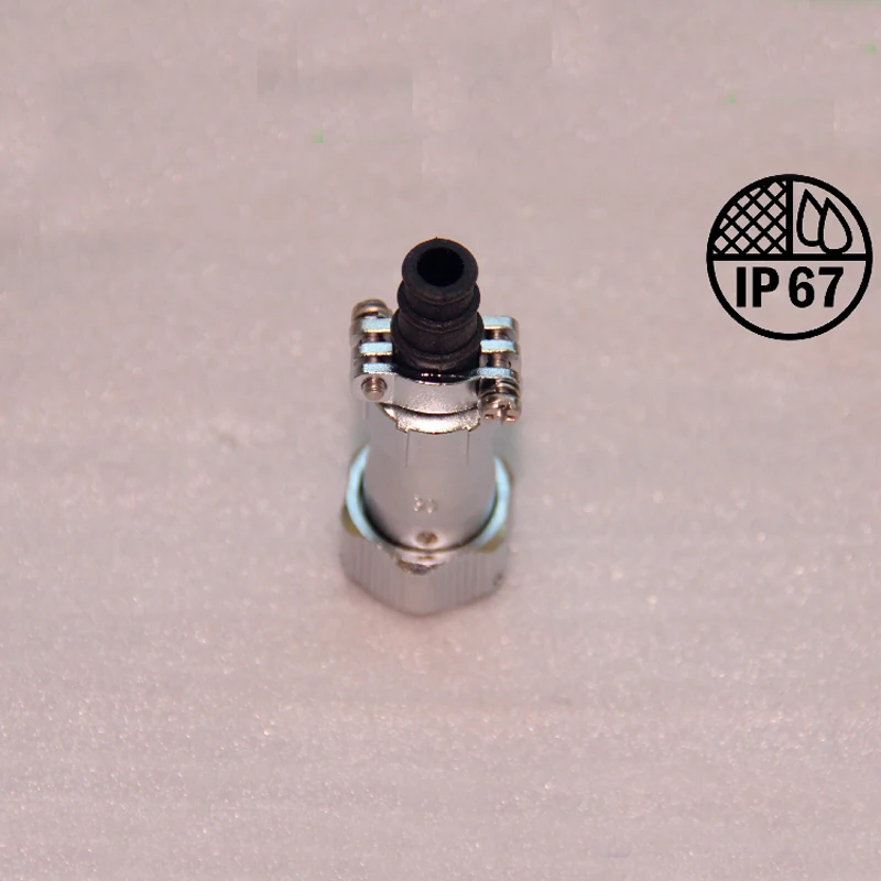 Original WEIPU WY28 Connector 2 3 4 7 10 12 16 17 20 24 26 Pin IP67 TI Sleeve Cable Male Plug | Обустройство дома