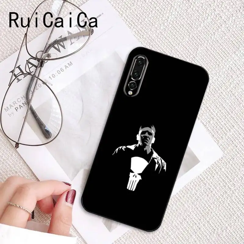 Ruicaica Marvel Game The Punisher Ghost Rider Phone Case Shell for HuaweiP9 P10 Plus Mate9 10 Mate10 Lite P20 Pro Honor10 View10 | Мобильные