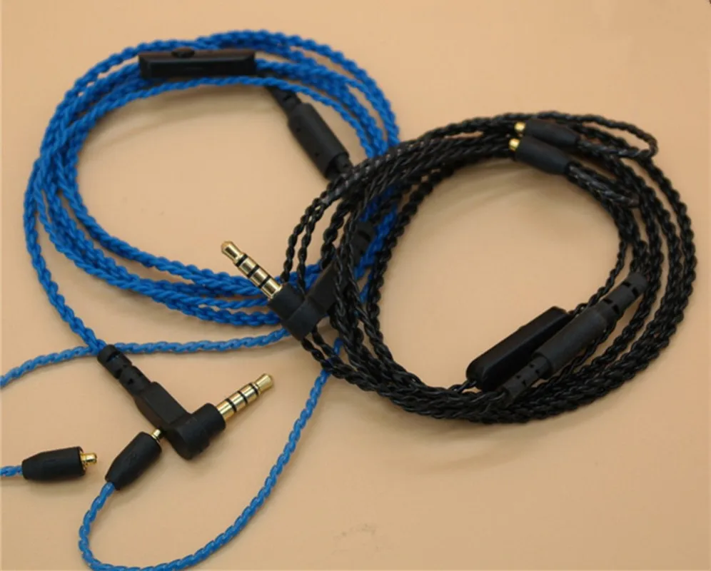 Сменный обновленный аудиокабель кабель с микрофоном для Shure SE 215 425 535 846 Special Edition