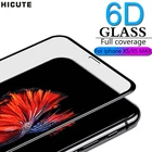 6D полное покрытие Защитное стекло для iPhone X Xr XS max стекло для iphone XS max Xr защита для экрана iPhone X XS max Xr стеклянная пленка