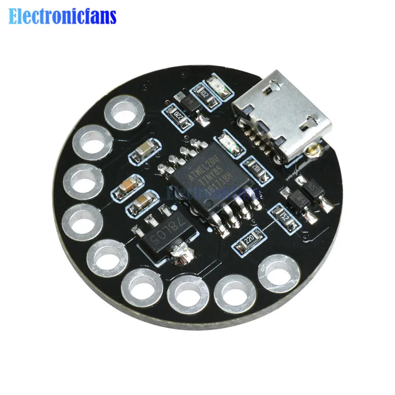 Micro USB LilyTiny LilyPad ATtiny85 макетная плата носимый модуль для Arduino программируемый SRAM Digispark CJMCU устройство Nano