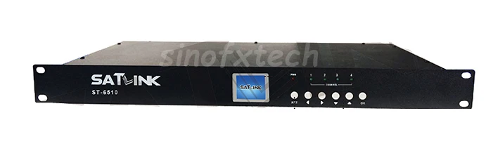 Satlink ST-6701 ISDB-T модулятор 1 Маршрут MPEG1 MPEG4 Satlink модулятор ST6701 для Бразилии Япония Аргентина