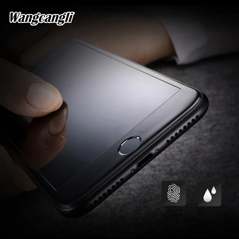 4D Защитное стекло для iphone 7 полный экран покрытие жесткий край протектор