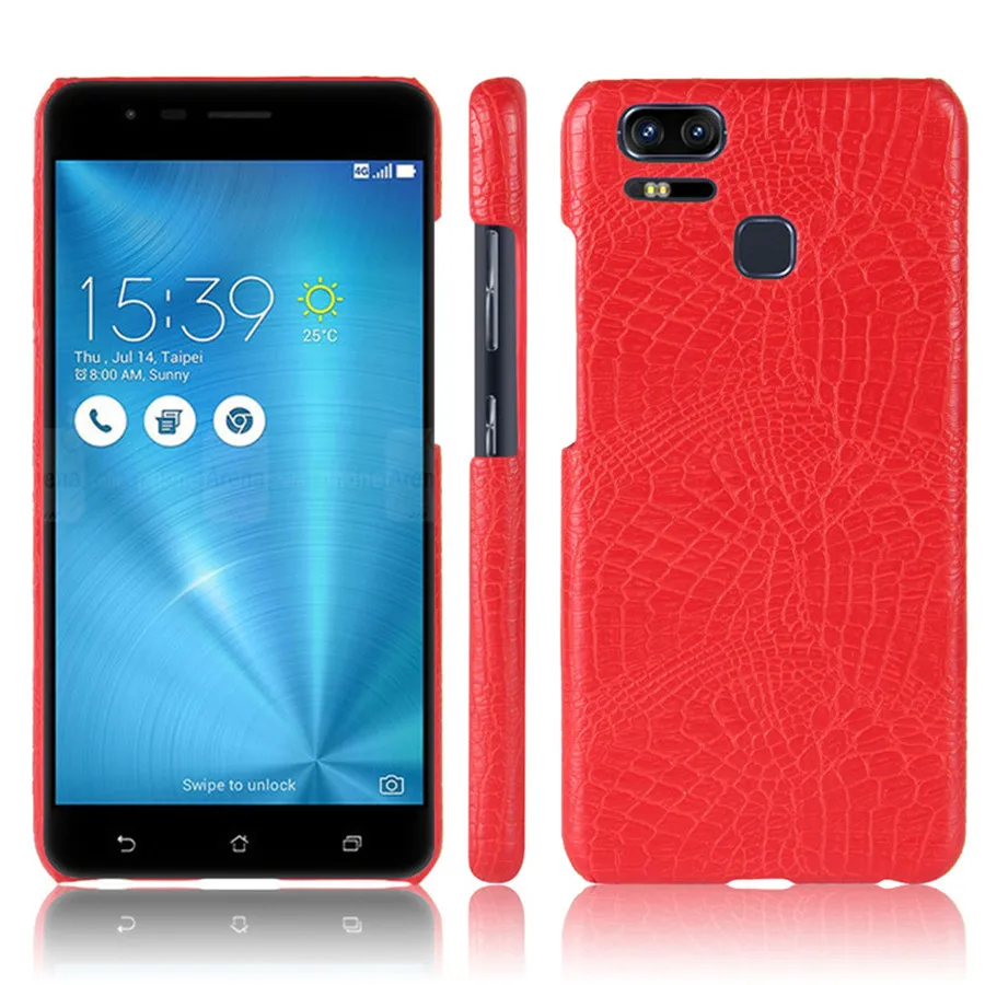 Чехол Zenfone 3 Zoom ZE553KL роскошный чехол с принтом крокодиловой кожи для ASUS ZenFone в стиле