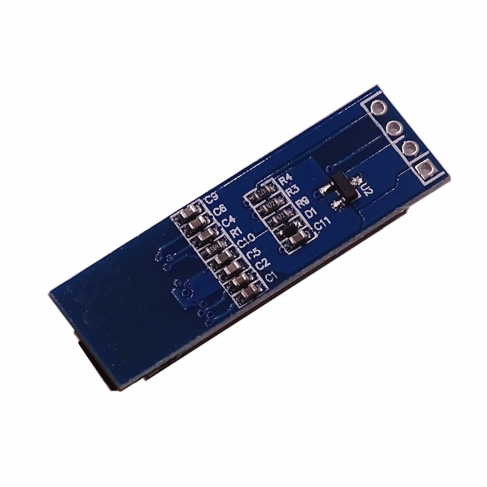 Светодиодный модуль 0 91 дюйма с ЖК дисплеем светодиодный 91X32 O IIC для arduino 1