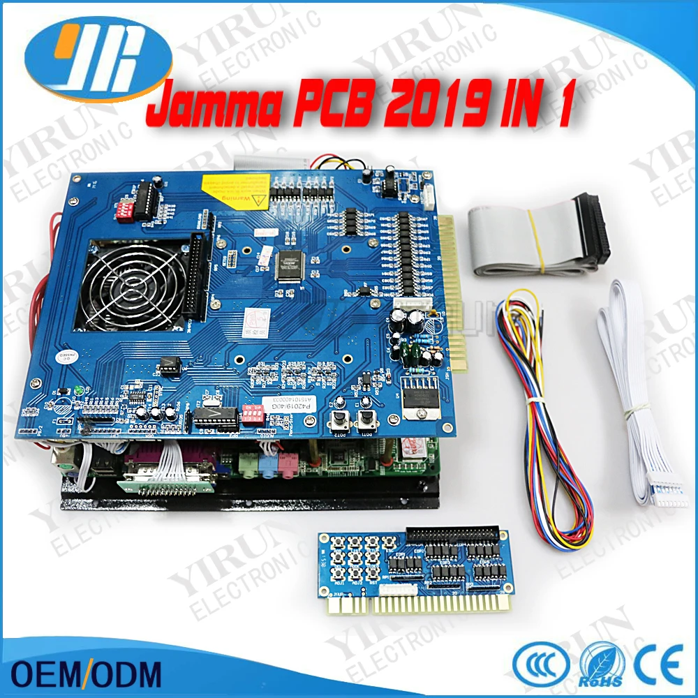 

2019 in 1 Multi game board 2.4G CPU 40G without ATX power supply high resolution classical game king for arcade game machine
