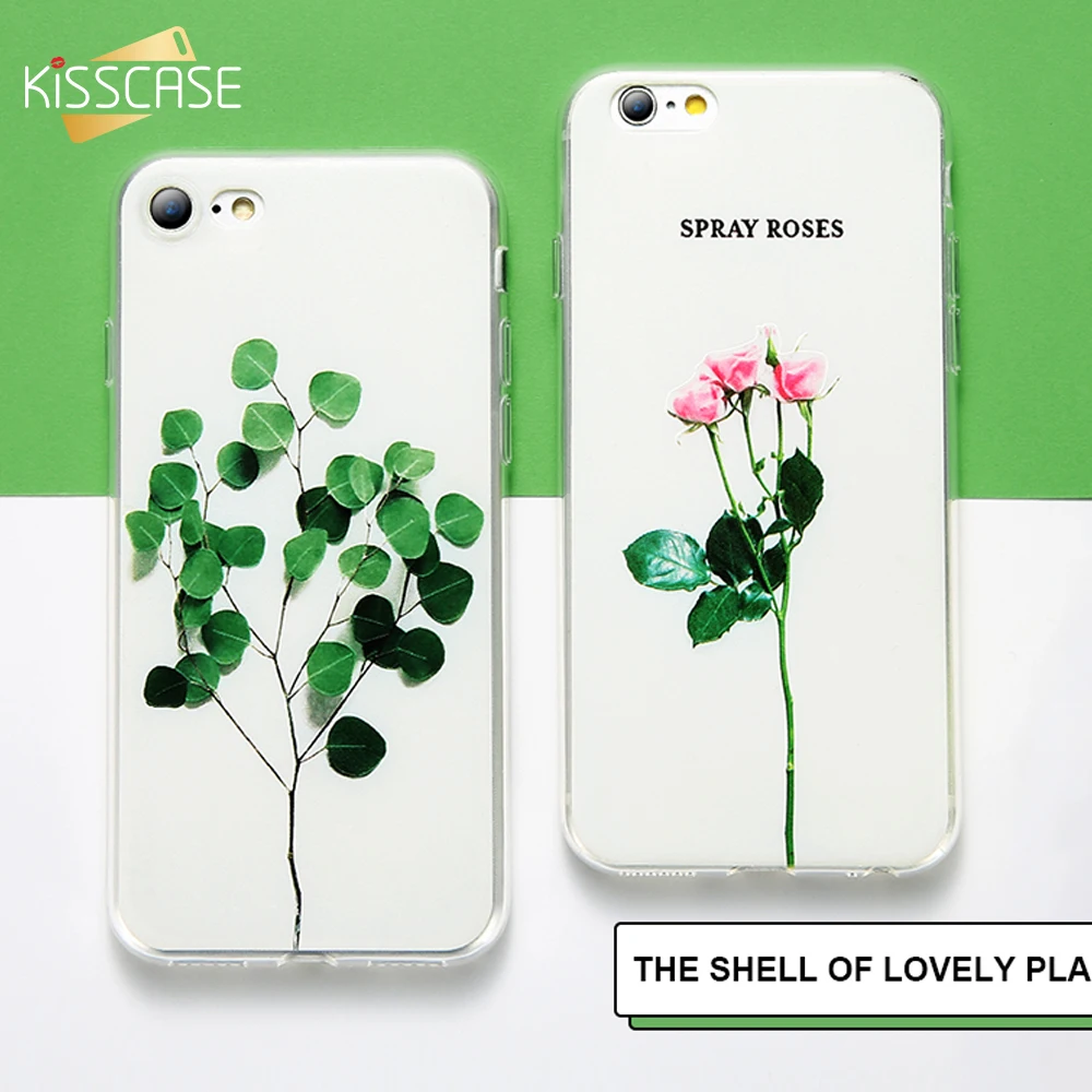 Чехол KISSCASE для iPhone X 5 5s SE 6 6s 7 8 Plus мягкий силиконовый чехол телефона с рисунком |
