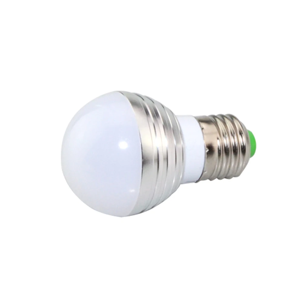 Светодиодная лампа E27 RGB светодиодная E14 3 Вт волшебная умная с пультом ДУ для