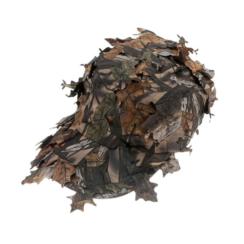 Открытый Bionic замаскированная Кепка Камуфляж охотничья шляпа Снайпер скрытый