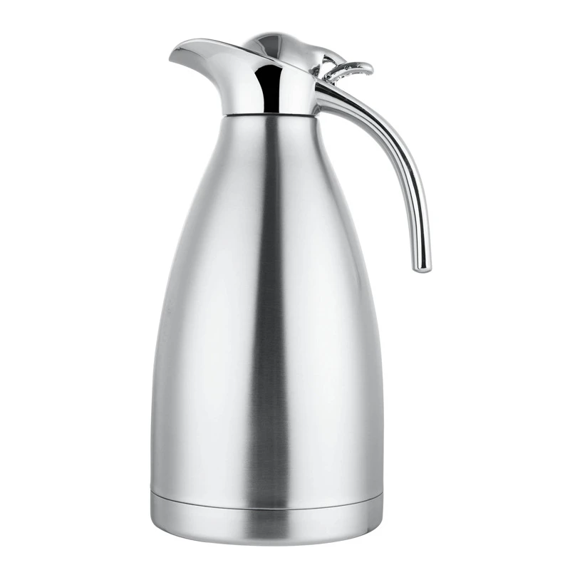 Sanqia 1.5L вакуумная колба из нержавеющей стали, термос, бутылка, термос, вакуумная колба, ручная прессовка, бутылка для кофе, чая, вакуумный кувшин