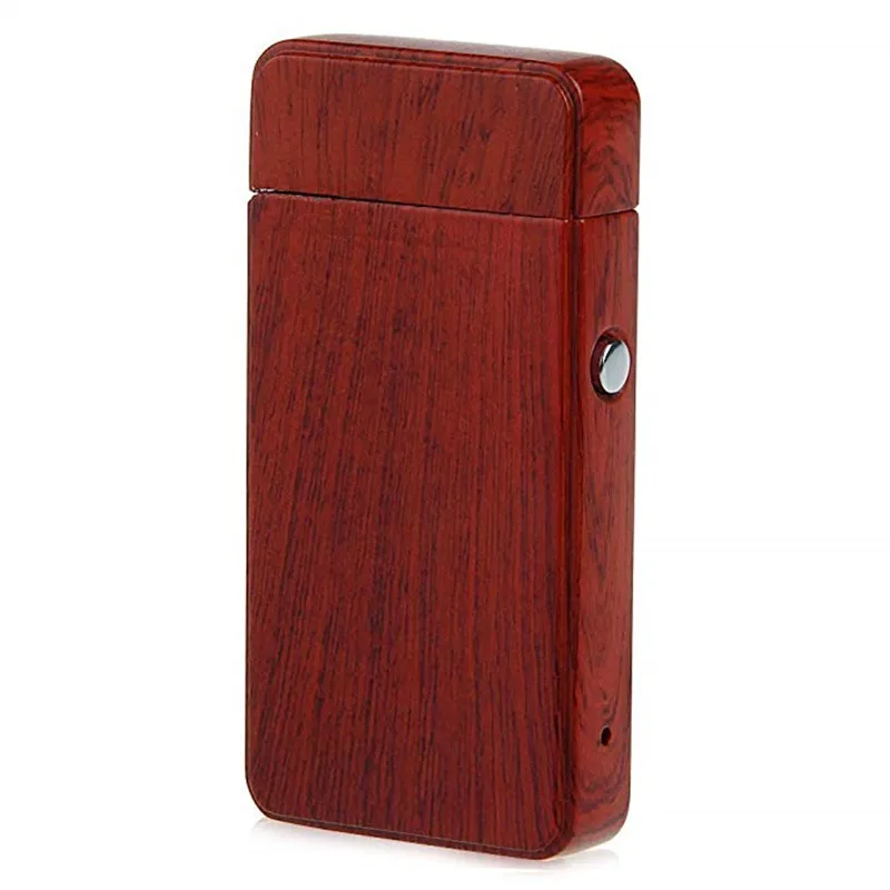 Электрический двойной дуги мрамор и древесины Тесла USB перезаряжаемые сигареты