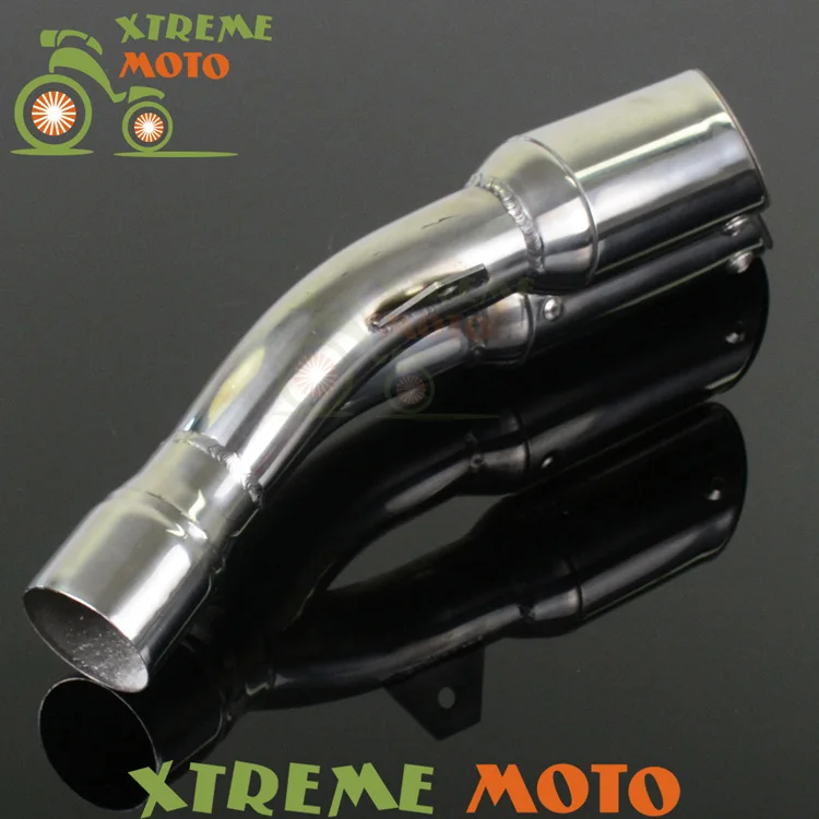 Универсальный глушитель выхлопной трубы двойной для мотоцикла мотокросса