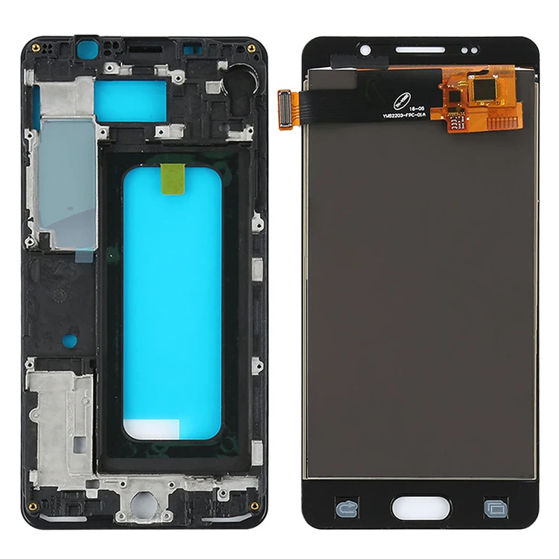 LCD Display assembled with Touch Screen Digitizer Frame For Samsung Galaxy A5 2016 A510 A510F A510M SM-A510F | Мобильные телефоны и