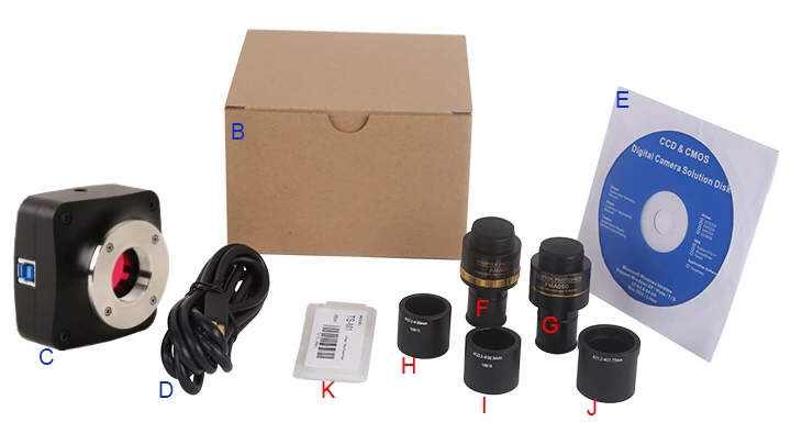 3.1MP USB3.0 E3ISPM03100KPA Mircoscope C-mount окуляр камера с sony IMX265 CMOS сенсор IP103100A 53fps для использования в темном поле