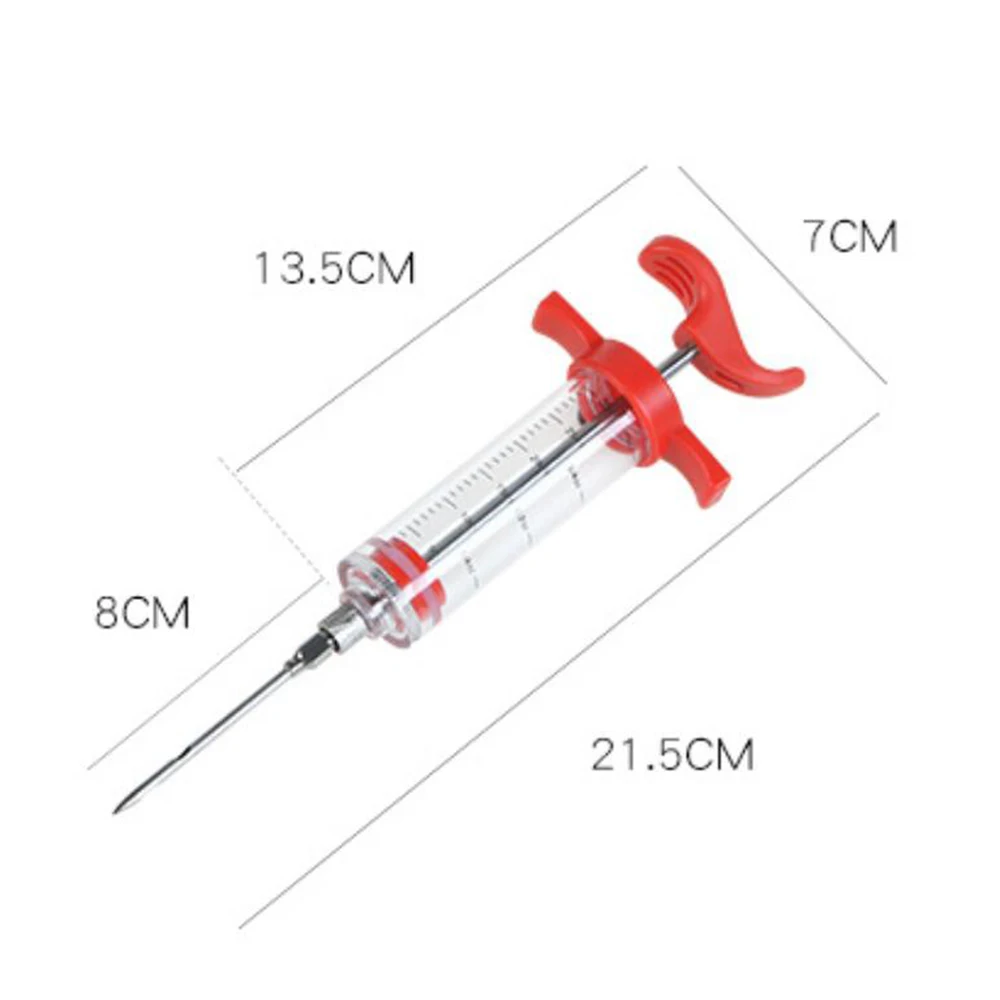 Продажа игл из нержавеющей стали кулинарный шприц для специй маринад инжектор