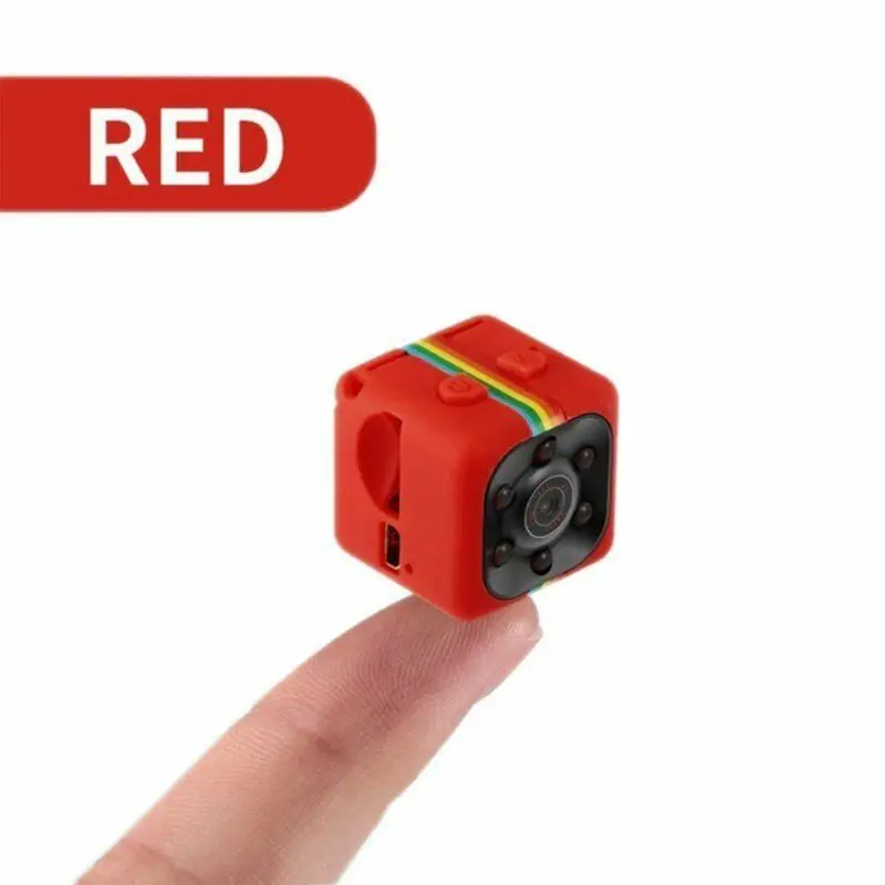 Мини камера ночного видения SQ11 12MP HD 1080P DVR высокой четкости Micro Comcorder Red|Камеры