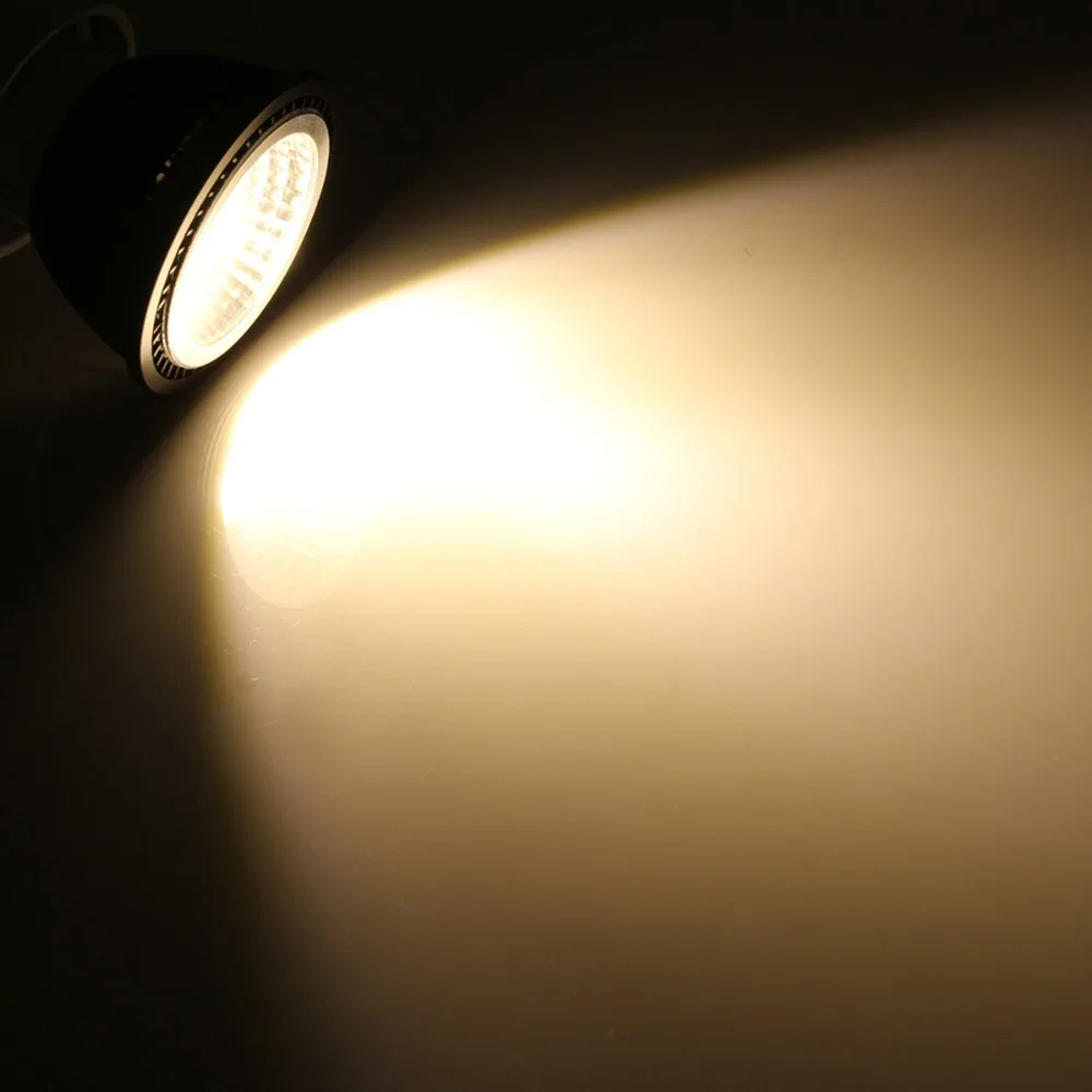 5/10 шт набор AC220V GU10 3W LED COB Точечный светильник лампа холодный белый теплый | Лампы и