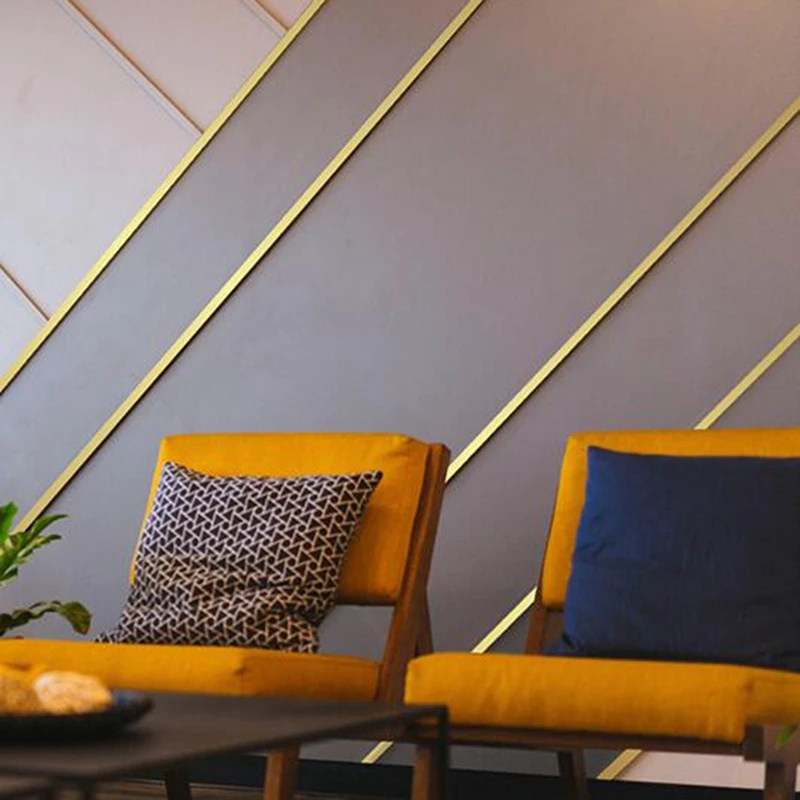 50 Meter Gold Self-Adhesive Stickers Waterproof Tile Wall space Sealing Tape Strip Joints Beauty Decals Home Dec | Дом и сад