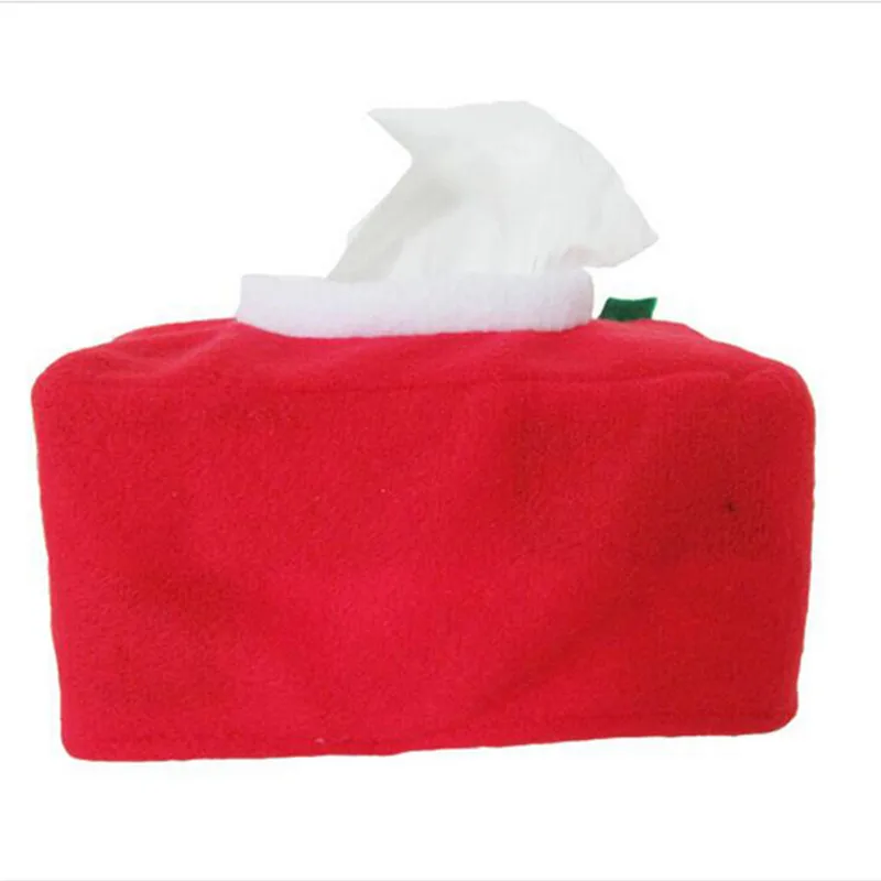 Рождественский стиль Санта Клаус пояс войлочная Коробка Чехол держатель