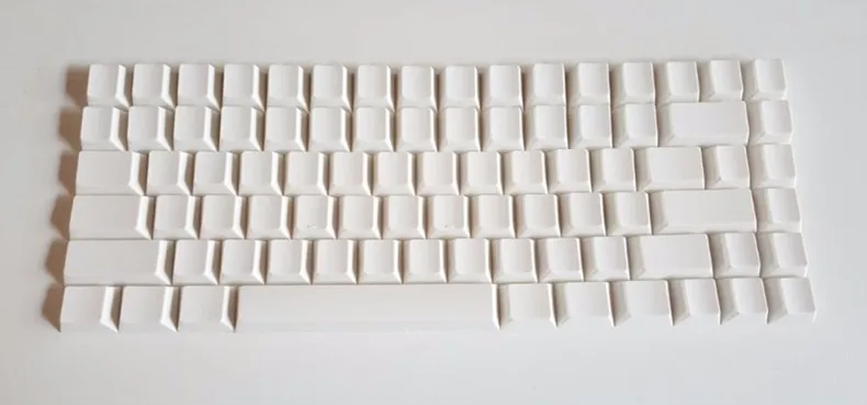 Noppoo choc mini 84 белый пустой принт PBT keycap Слива 84 механическая клавиатура cherry mx NIZ 84 клавиши mini84
