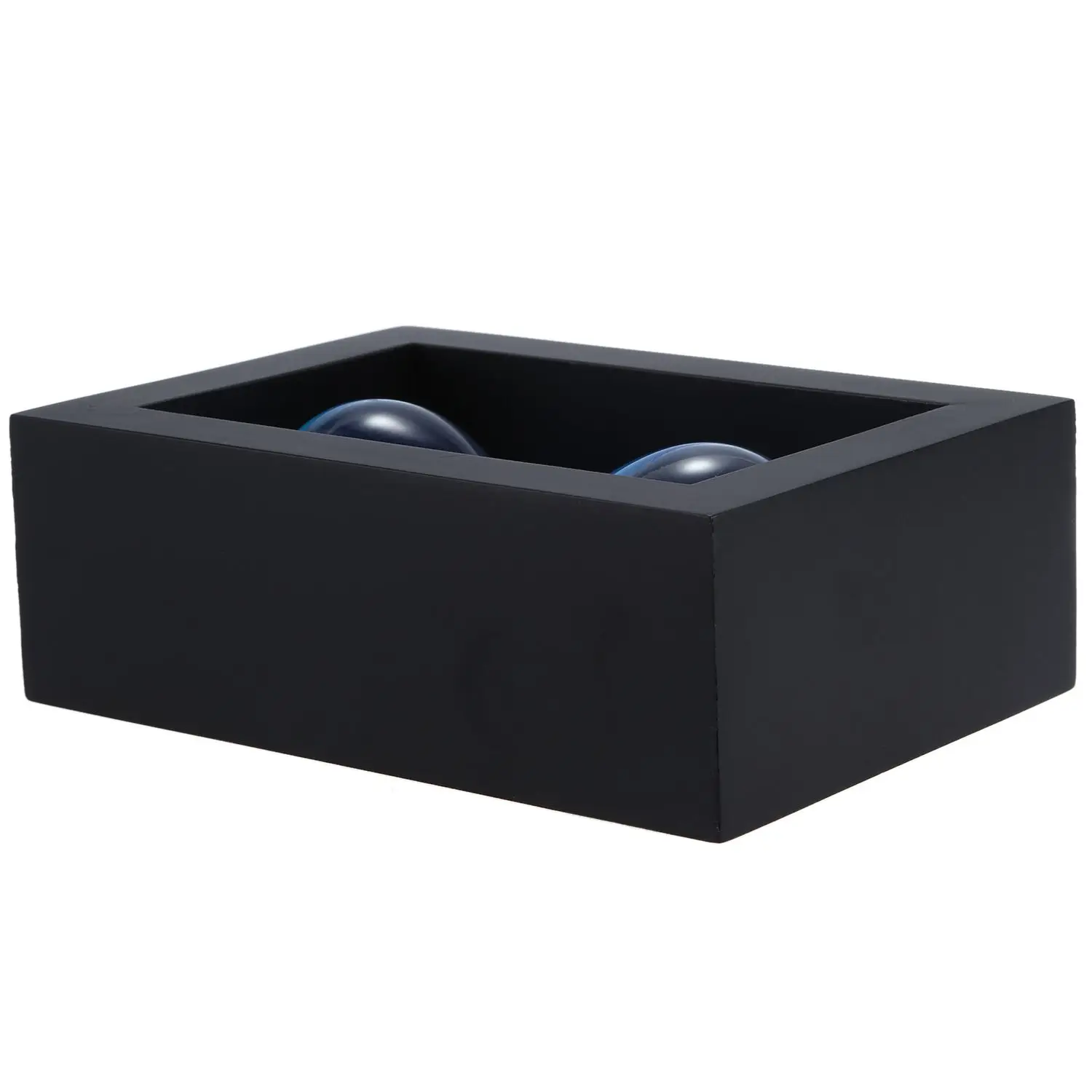 Hot Sale Wooden Frame Hourglass Sand Timer Black Frame Blue Sand.(Black Frame Blue