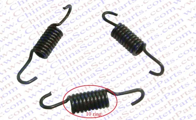 10 Coils Производительность 8 9 10 катушки сцепления Весна 47CC 49CC Карманный Мини Мото Грязь велосипед ямы ATV багги запчасти - Цвет: 10 Coils