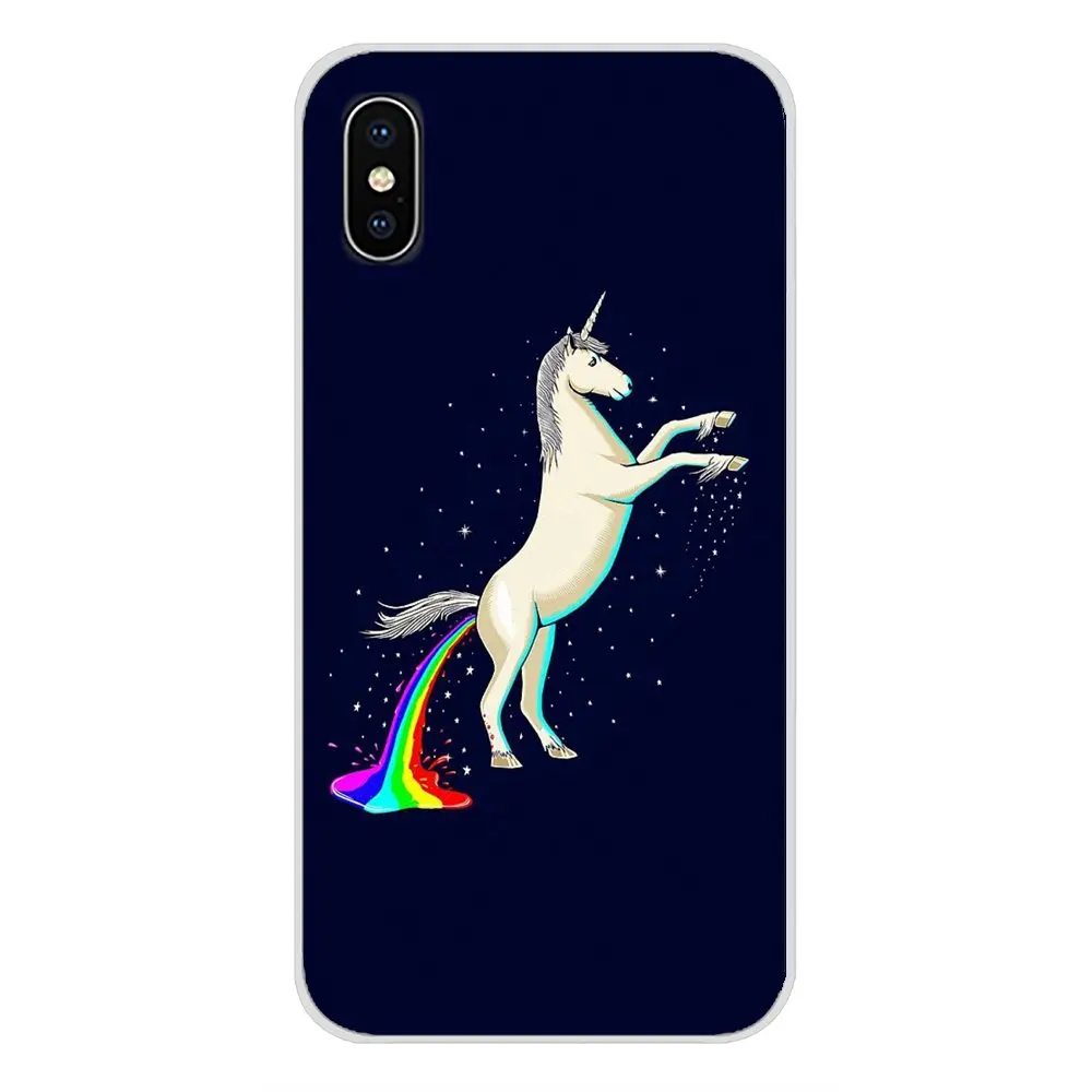 Единорог увидел облака Радуга Смешные Чехлы для телефона LG G3 G4 Mini G5 G6 G7 Q6 Q7 Q8 Q9 V10 V20