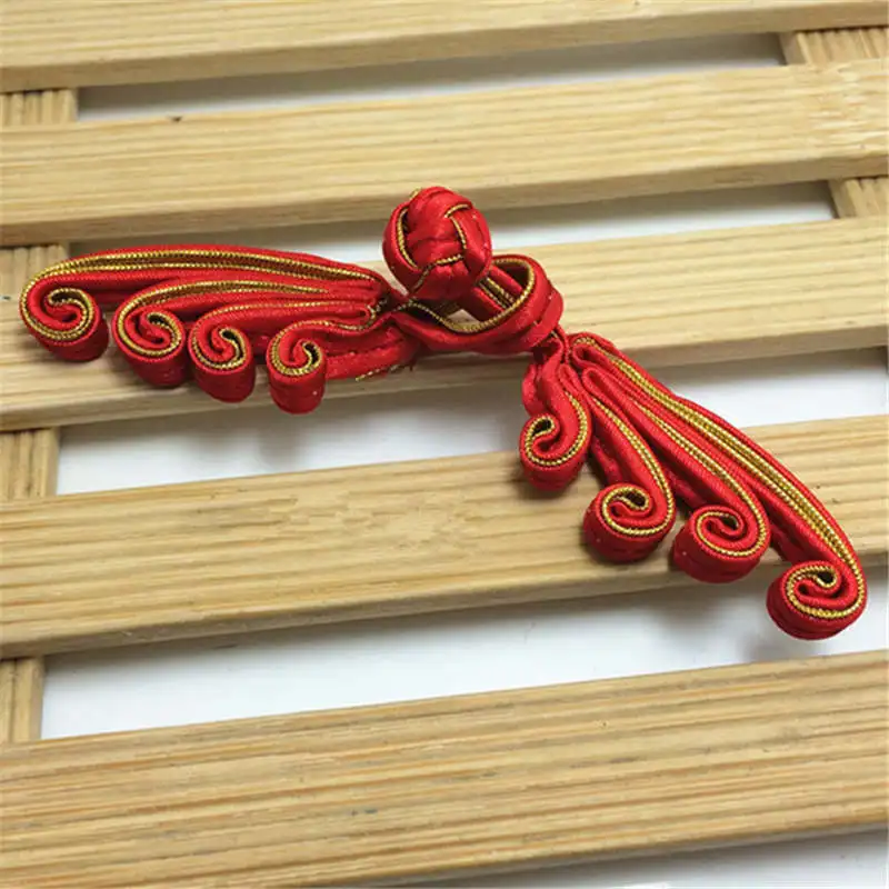 DoreenBeads/1 пара китайское вечернее платье на пуговицах Cheongsam Tang кнопки костюма