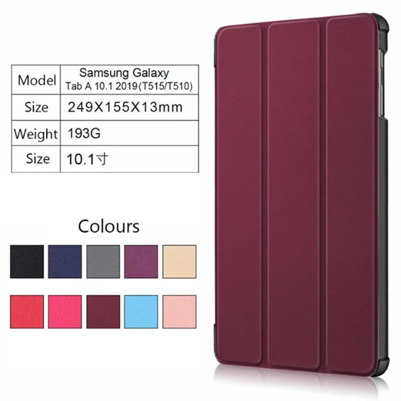 Чехол для Samsung Galaxy Tab A 2019 SM-T510 SM-T515 T510 T515 планшет поддерживает автомобильный чехол