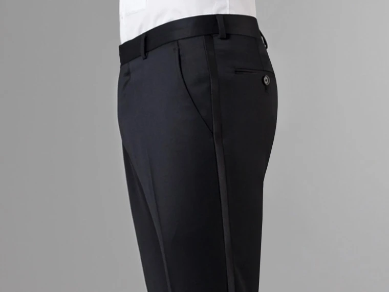 Бесплатная доставка итальянский высококачественный шерстяной строгий смокинг