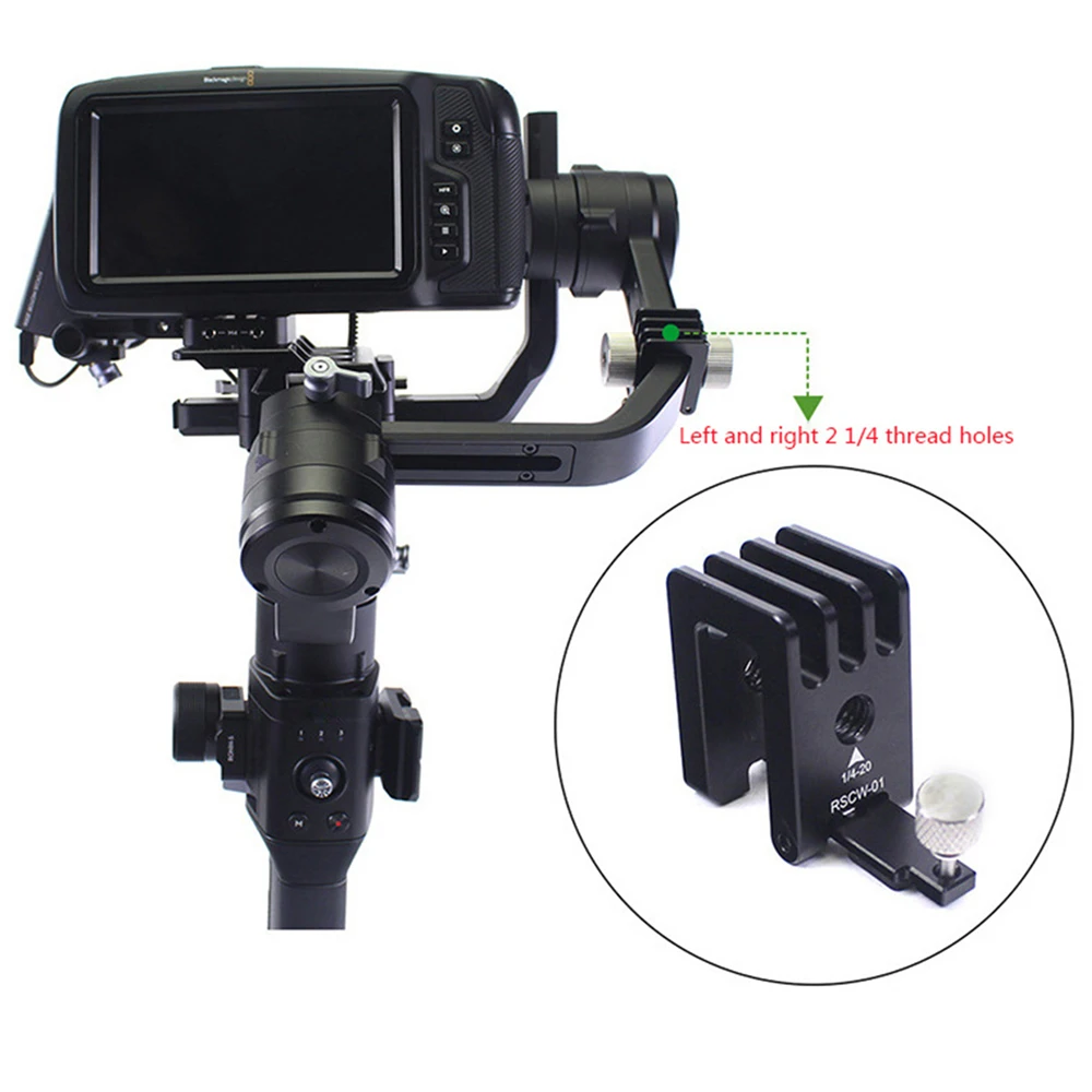 Счетчик веса 150 г для DJI Ronin S Gimbal Black Magic BMPCC 4K Camera Two 25g One 100g комбинированные