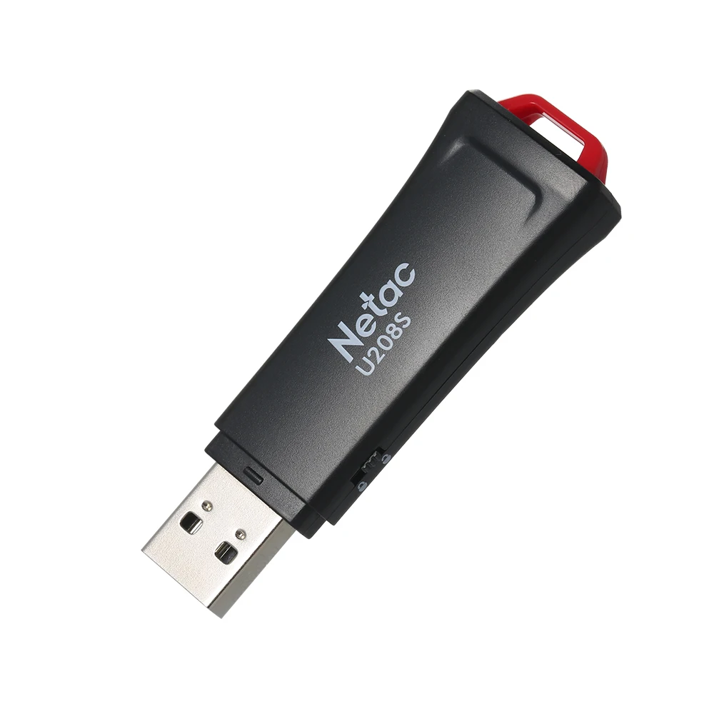 Netac USB флеш-накопитель с защитой USB 2,0 флеш-накопитель USB накопитель U208S 8 г 16 г 32 г карта памяти флэш-диск