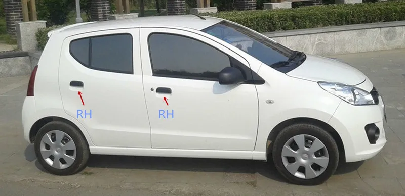 Soarhorse для Suzuki new Alto черная Автомобильная Передняя и задняя наружная дверная ручка