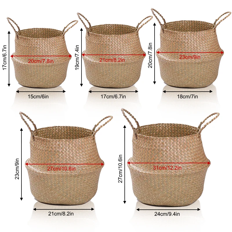 INS складная корзина для белья растения Цветочный горшок домашний декор
