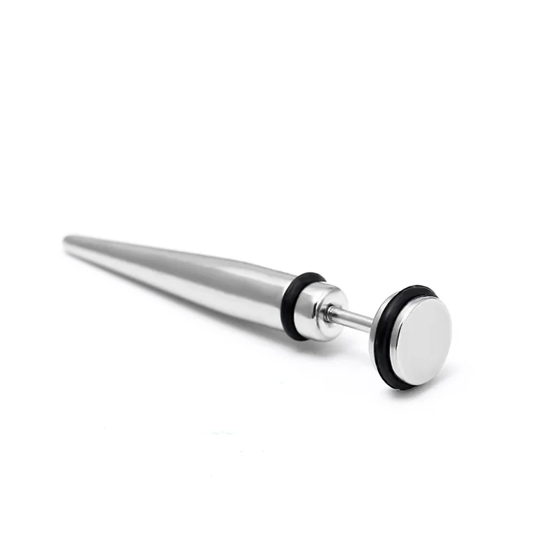 1 шт. серьги-гвоздики из нержавеющей стали с шипами и заклепками гипоаллергенные