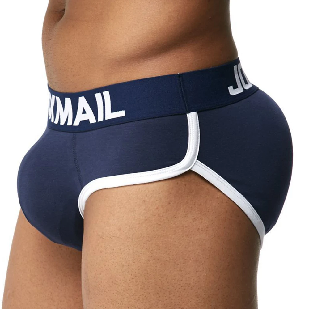 Мужское сексуальное нижнее белье увеличивающее рост трусы с накладками 3