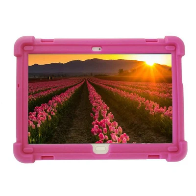 Pink Прочный чехол MingShore для huawei MediaPad M3 Lite 10, 10,1 дюймов, BAH-W09 BAH-AL00, силиконовый чехол для huawei M3 Lite 10, чехол для планшета - Цвет: Pink