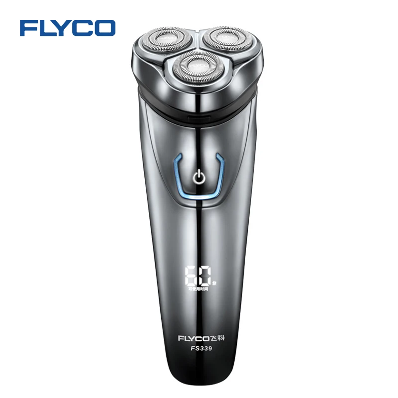 Бритва FLYCO IPX7 Мужская аккумуляторная Водонепроницаемая с тремя плавающими