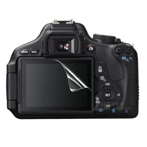 3 x прозрачная защитная пленка для ЖК-экрана для Canon EOS 60D 600D 550D M M2 Kiss X5 X4 Rebel T3i T2i защитная пленка
