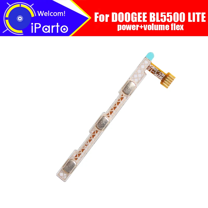 6 2 дюймовый гибкий кабель Doogee BL5500 Lite с боковой кнопкой 100% оригинальный новый
