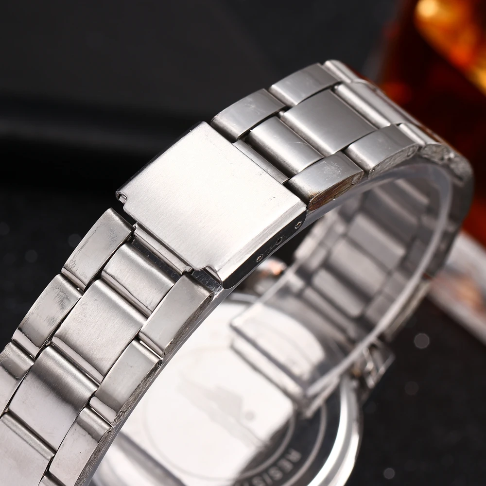 WOMAGE 2018 новый популярный бренд Для мужчин женщин модные сетчатые пояс часы