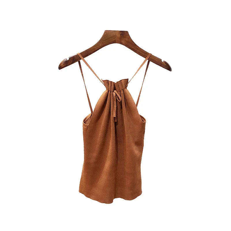 Женская плиссированная кофта ALPHALMODA обтягивающая трикотажная блузка на
