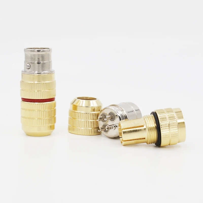 Hi Fi Позолоченный разъем XLR аудио 3Pin M & F черный и красный|hifi plug|xlr goldxlr audio |