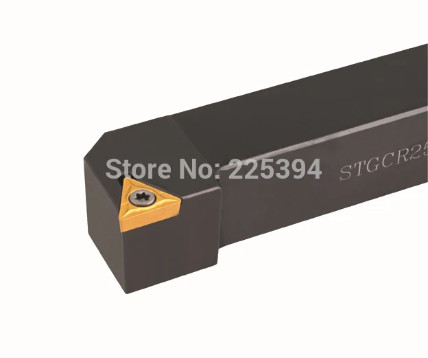 

STGCR1010E09 external Tu CNC Lrning Lathe Bar Tool Holder For TCMT09, Used onathe Machine