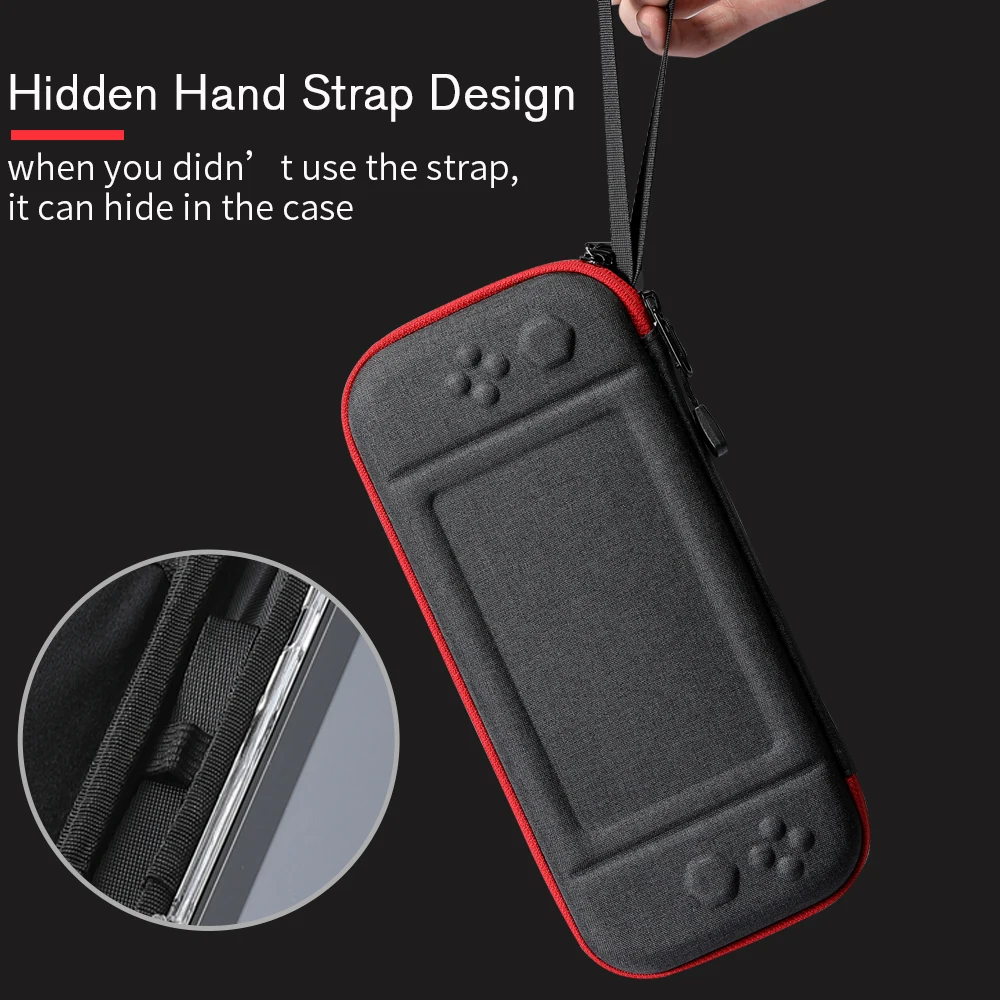 Чехол Liboer Zend Switch, Жесткий Чехол, тонкий чехол для путешествий, для консоли nintendo Switch, аксессуары для переноски
