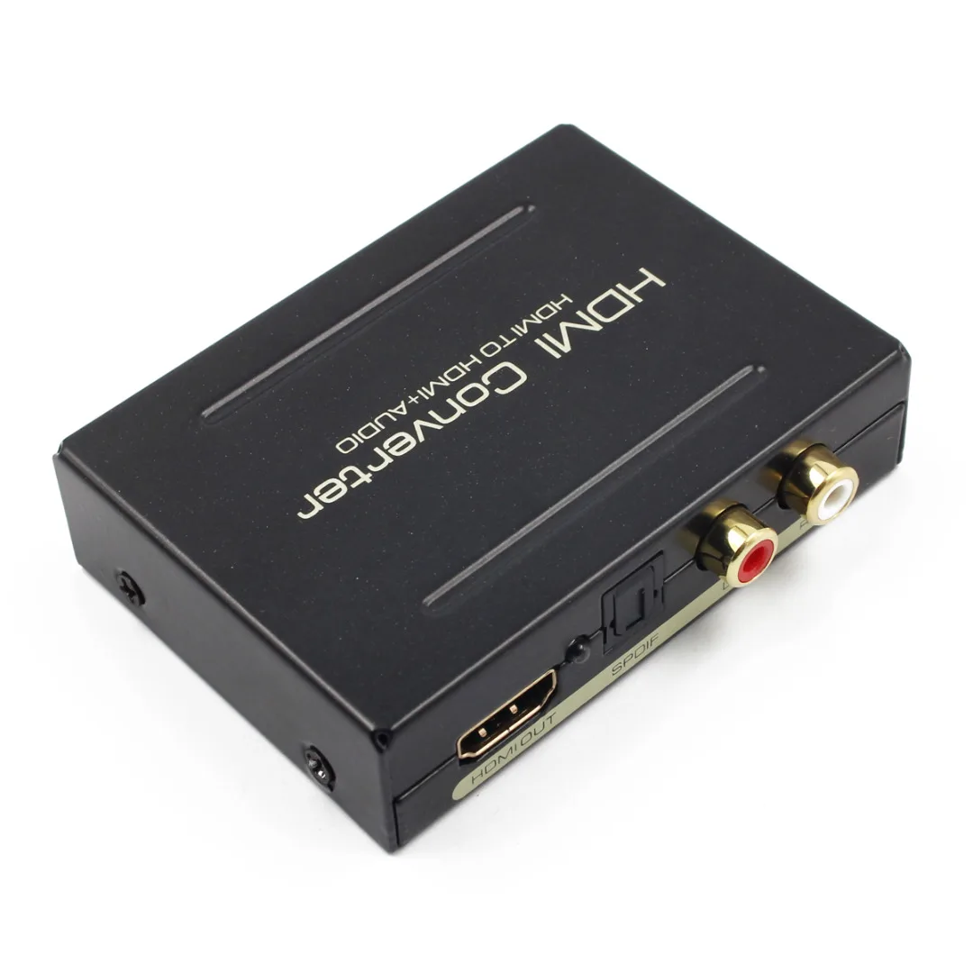 1080P HDMI к Аудио Сплиттер оптический SPDIF + RCA L/R экстрактор конвертер для ПК DVD HD