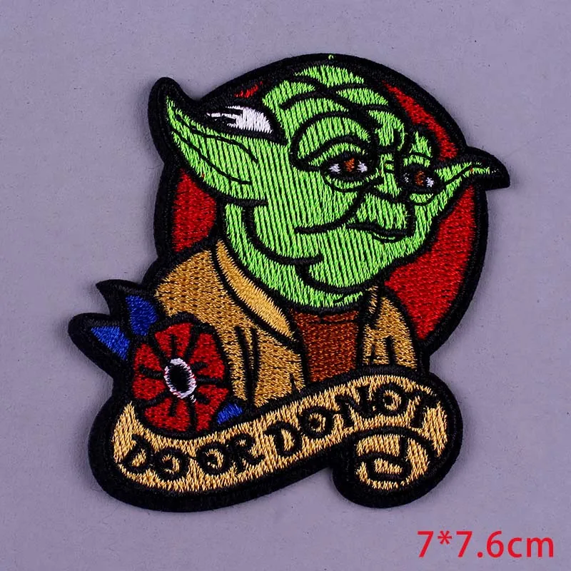 2391 Нашивка Prajna Star Wars, нашивка в полоску, железные нашивки на одежду, панк, вышитая нашивка на ткань, DIY, тактическая аппликация, значки F - Цвет: 2391